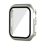 PC impermeabile + custodia per orologio in pellicola temperata, For Apple Watch Series 9 / 8 / 7 41mm, For Apple Watch Series 9 / 8 / 7 45mm