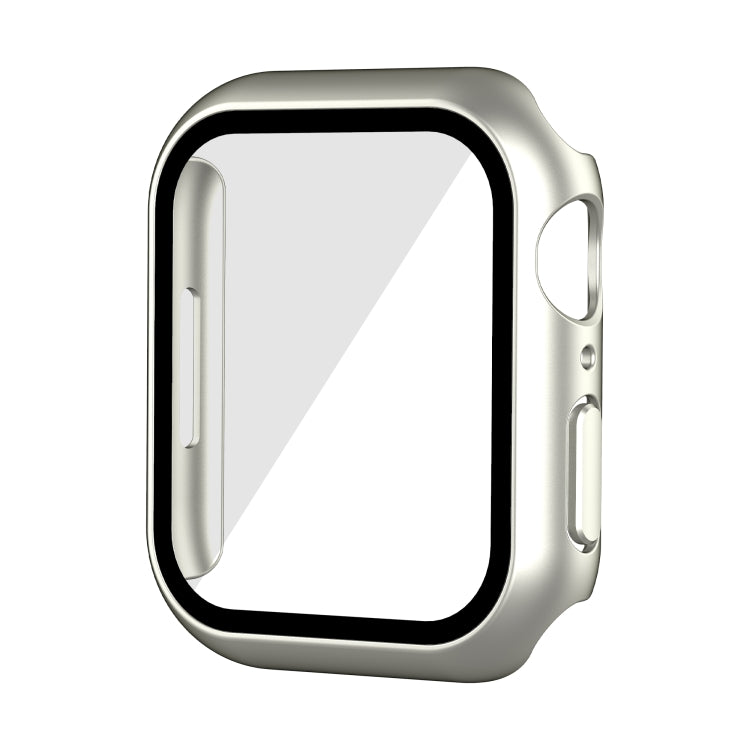 PC impermeabile + custodia per orologio in pellicola temperata, For Apple Watch Series 9 / 8 / 7 41mm, For Apple Watch Series 9 / 8 / 7 45mm