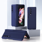 360 Full Body Armor Hinge Custodia per telefono a conchiglia, For Samsung Galaxy Z Fold3 5G