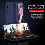360 Full Body Armor Hinge Custodia per telefono a conchiglia, For Samsung Galaxy Z Fold3 5G