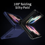 360 Full Body Armor Hinge Custodia per telefono a conchiglia, For Samsung Galaxy Z Fold3 5G