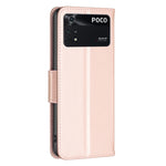 Custodia per telefono in pelle goffrata con due farfalle, For Xiaomi Poco M4 Pro, For Xiaomi Poco M4 Pro 5G