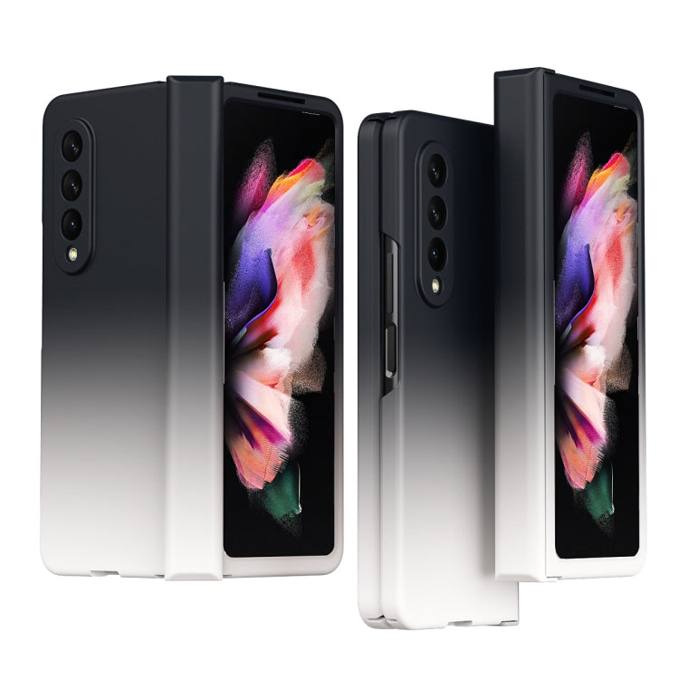 Custodia per cellulare con cerniera a colori sfumati, For Samsung Galaxy Z Fold3 5G Without Film, For Samsung Galaxy Z Fold3 5G With Film