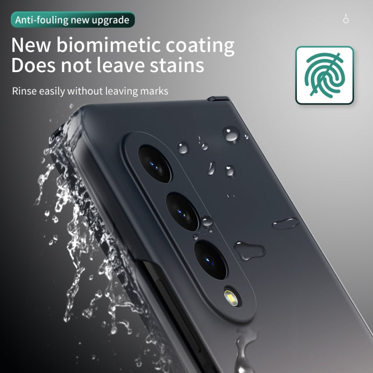 Custodia per cellulare con cerniera a colori sfumati, For Samsung Galaxy Z Fold3 5G Without Film, For Samsung Galaxy Z Fold3 5G With Film