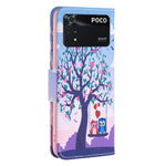 Custodia per cellulare in pelle con motivo a disegno colorato, For Xiaomi Poco M4 Pro, For Xiaomi Poco M4 Pro 5G