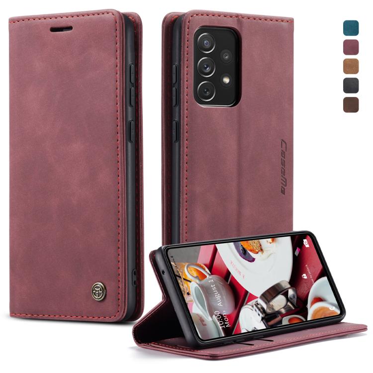 CaseMe 013 Custodia multifunzionale in pelle a conchiglia orizzontale, For Samsung Galaxy A23, For Samsung Galaxy A73 5G