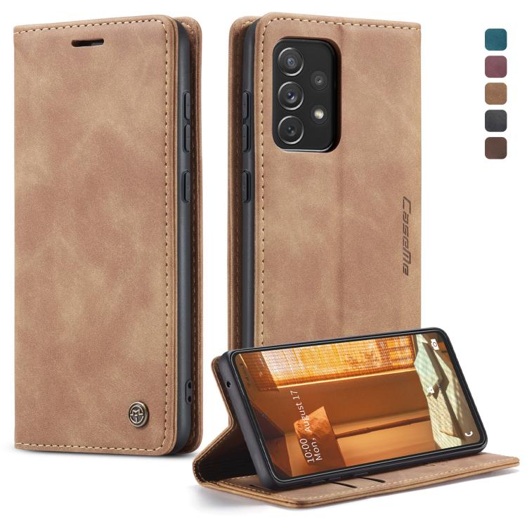 CaseMe 013 Custodia multifunzionale in pelle a conchiglia orizzontale, For Samsung Galaxy A23, For Samsung Galaxy A73 5G