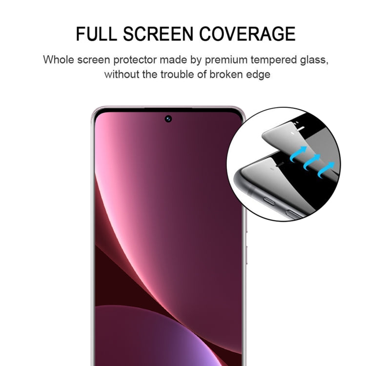 Pellicola in vetro temperato a schermo intero con bordo curvo 3D, For Xiaomi 12 Lite (1 PC)