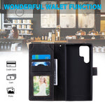 Custodia per telefono in pelle con slot per schede Skin Feel, For Samsung Galaxy S22 Ultra 5G, For Samsung Galaxy S22 5G, For Samsung Galaxy S22+ 5G
