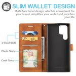 Custodia per telefono in pelle spazzolata antifurto Skin Feel, For Samsung Galaxy S22 Ultra 5G, For Samsung Galaxy S22 5G, For Samsung Galaxy S22+ 5G, For Xiaomi Redmi Note 11 Pro 4G