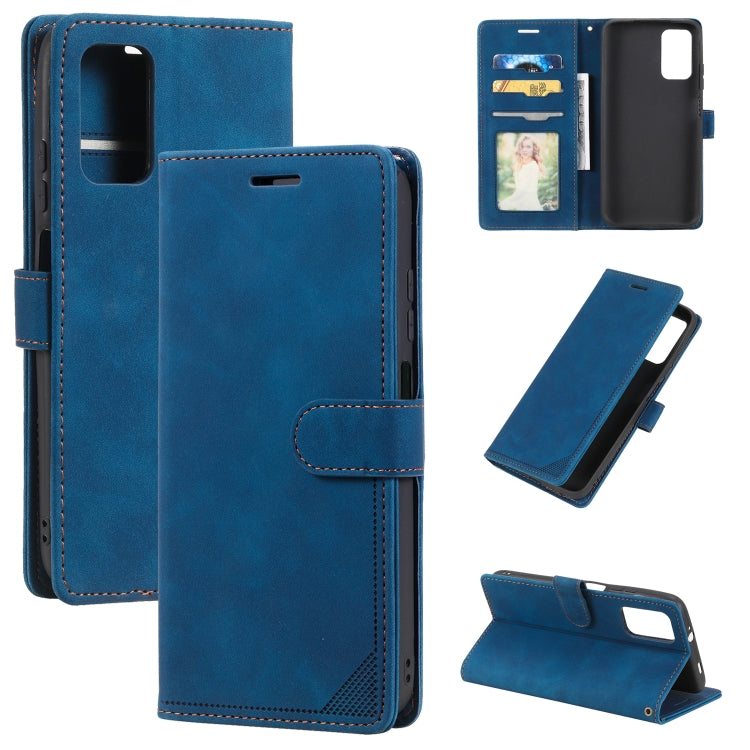 Custodia per telefono in pelle spazzolata antifurto Skin Feel, For Samsung Galaxy S22 Ultra 5G, For Samsung Galaxy S22 5G, For Samsung Galaxy S22+ 5G, For Xiaomi Redmi Note 11 Pro 4G