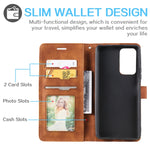 Custodia per telefono in pelle spazzolata antifurto Skin Feel, For Xiaomi Redmi Note 11 4G/11S Global