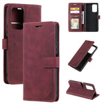 Custodia per telefono in pelle spazzolata antifurto Skin Feel, For Xiaomi Redmi Note 11 4G/11S Global