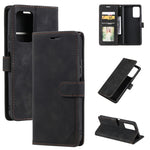 Custodia per telefono in pelle spazzolata antifurto Skin Feel, For Xiaomi Redmi Note 11 4G/11S Global