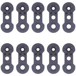 Obiettivo per fotocamera posteriore da 10 pezzi, For Xiaomi Redmi K50/Redmi K50 Pro, For XiaomiRedmi Note 11 Pro 4G / Note 11 Pro+ 5G India / Note 11E Pro, For Xiaomi Poco X4 Pro 5G, For Xiaomi Poco M4 Pro 4G, For Xiaomi Poco M3 Pro 5G