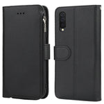 Custodia in pelle flip orizzontale con cerniera in microfibra, For Samsung Galaxy A40, For Samsung Galaxy A30s / A50s, For Samsung Galaxy A51, For Samsung Galaxy A70