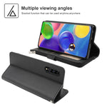 Custodia in pelle flip orizzontale con cerniera in microfibra, For Samsung Galaxy A70s, For Samsung Galaxy A71, For Samsung Galaxy A90 5G, For Samsung Galaxy Note10