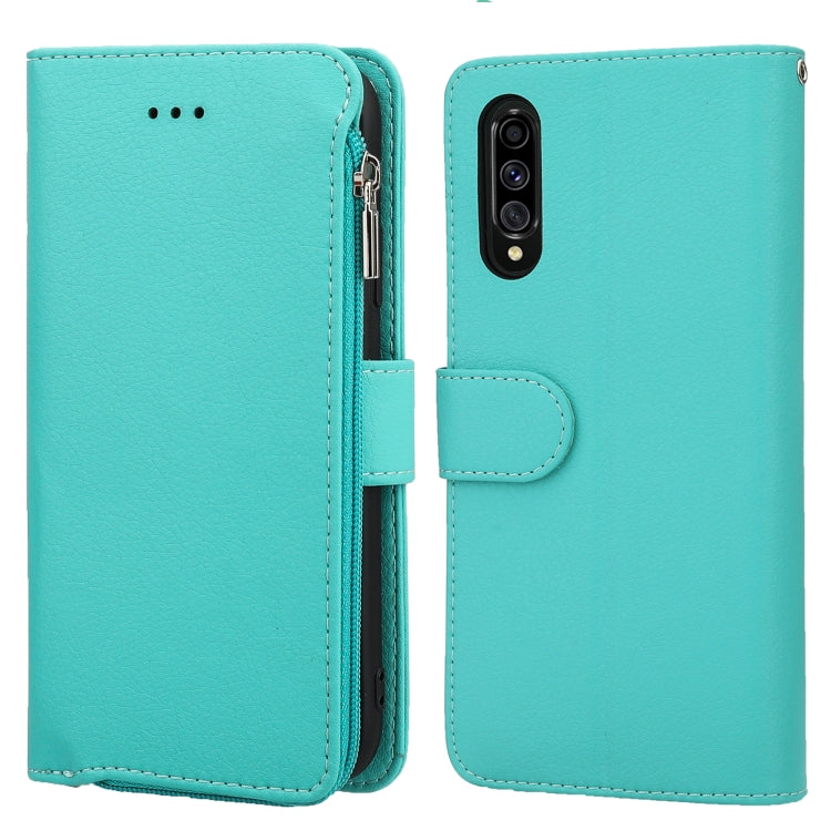 Custodia in pelle flip orizzontale con cerniera in microfibra, For Samsung Galaxy A70s, For Samsung Galaxy A71, For Samsung Galaxy A90 5G, For Samsung Galaxy Note10