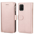 Custodia in pelle flip orizzontale con cerniera in microfibra, For Samsung Galaxy A70s, For Samsung Galaxy A71, For Samsung Galaxy A90 5G, For Samsung Galaxy Note10