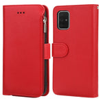 Custodia in pelle flip orizzontale con cerniera in microfibra, For Samsung Galaxy A70s, For Samsung Galaxy A71, For Samsung Galaxy A90 5G, For Samsung Galaxy Note10