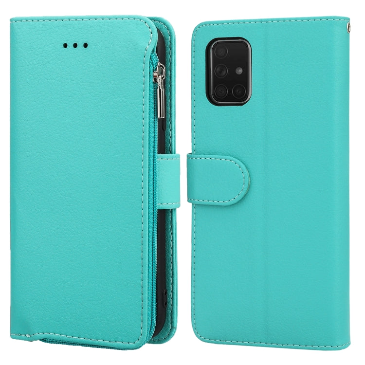 Custodia in pelle flip orizzontale con cerniera in microfibra, For Samsung Galaxy A70s, For Samsung Galaxy A71, For Samsung Galaxy A90 5G, For Samsung Galaxy Note10