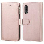 Custodia in pelle flip orizzontale con cerniera in microfibra, For Samsung Galaxy A70s, For Samsung Galaxy A71, For Samsung Galaxy A90 5G, For Samsung Galaxy Note10