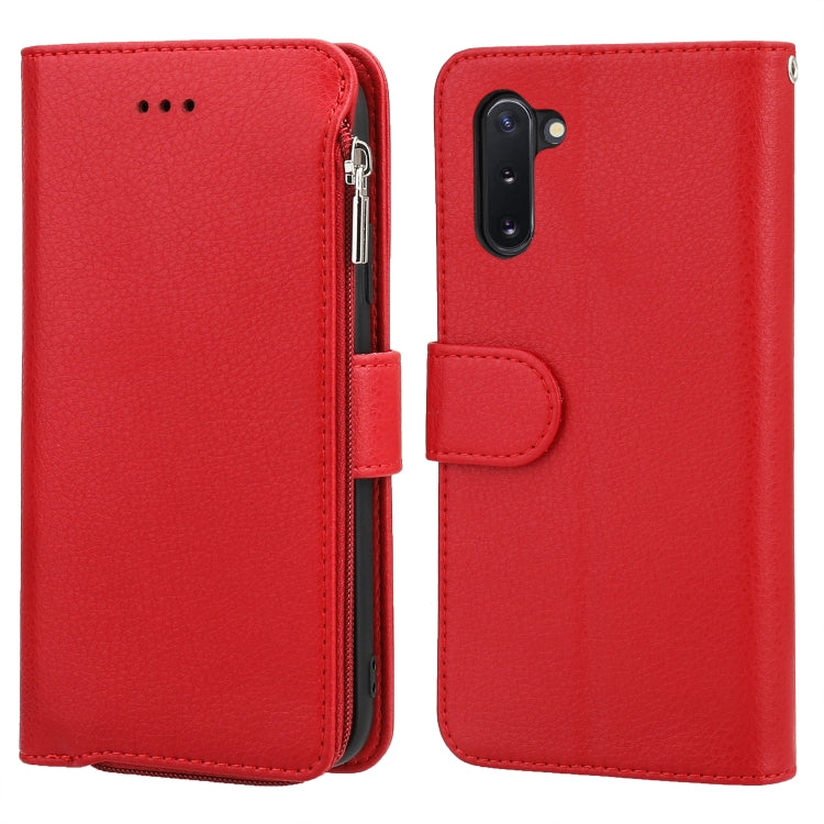 Custodia in pelle flip orizzontale con cerniera in microfibra, For Samsung Galaxy A70s, For Samsung Galaxy A71, For Samsung Galaxy A90 5G, For Samsung Galaxy Note10