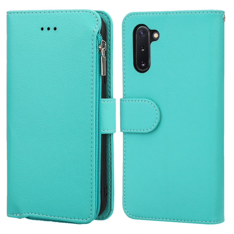 Custodia in pelle flip orizzontale con cerniera in microfibra, For Samsung Galaxy A70s, For Samsung Galaxy A71, For Samsung Galaxy A90 5G, For Samsung Galaxy Note10