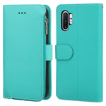 Custodia in pelle flip orizzontale con cerniera in microfibra, For Samsung Galaxy Note10+, For Samsung Galaxy S10, For Samsung Galaxy S10e, For Samsung Galaxy S10+