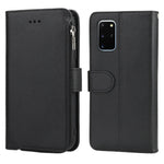 Custodia in pelle flip orizzontale con cerniera in microfibra, For Samsung Galaxy S20, For Samsung Galaxy S20+, For Samsung Galaxy S20 Ultra, For Samsung Galaxy S22 Ultra 5G