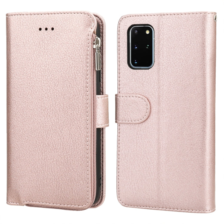 Custodia in pelle flip orizzontale con cerniera in microfibra, For Samsung Galaxy S20, For Samsung Galaxy S20+, For Samsung Galaxy S20 Ultra, For Samsung Galaxy S22 Ultra 5G