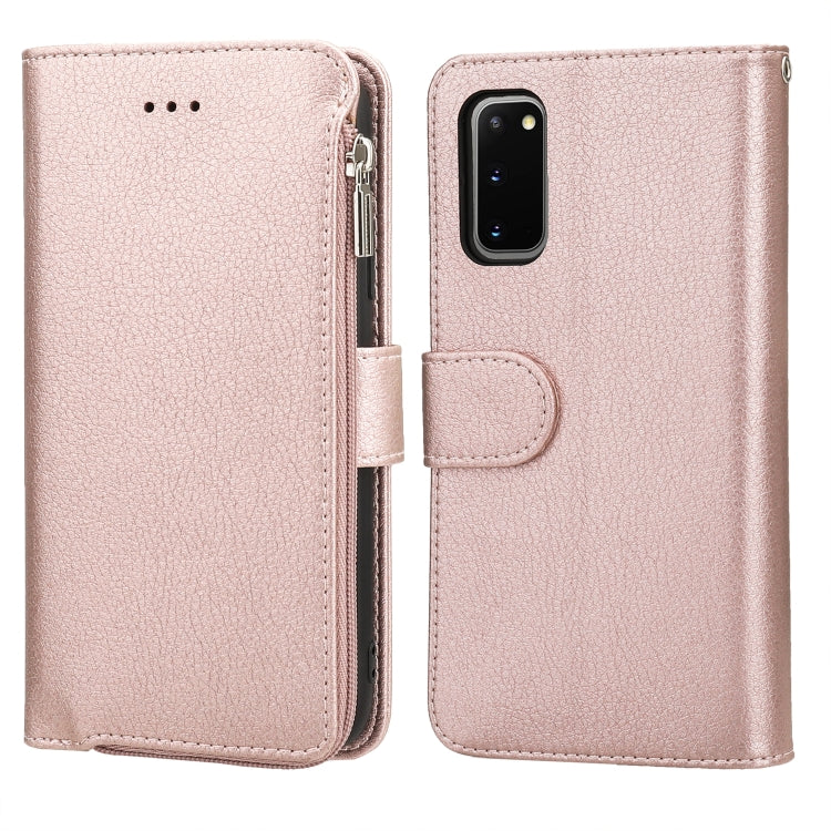 Custodia in pelle flip orizzontale con cerniera in microfibra, For Samsung Galaxy S20, For Samsung Galaxy S20+, For Samsung Galaxy S20 Ultra, For Samsung Galaxy S22 Ultra 5G