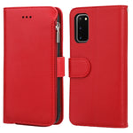 Custodia in pelle flip orizzontale con cerniera in microfibra, For Samsung Galaxy S20, For Samsung Galaxy S20+, For Samsung Galaxy S20 Ultra, For Samsung Galaxy S22 Ultra 5G