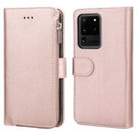 Custodia in pelle flip orizzontale con cerniera in microfibra, For Samsung Galaxy S20, For Samsung Galaxy S20+, For Samsung Galaxy S20 Ultra, For Samsung Galaxy S22 Ultra 5G