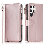 Custodia in pelle flip orizzontale con cerniera in microfibra, For Samsung Galaxy S20, For Samsung Galaxy S20+, For Samsung Galaxy S20 Ultra, For Samsung Galaxy S22 Ultra 5G