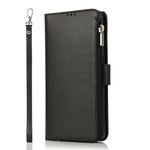 Custodia in pelle flip orizzontale con cerniera in microfibra, For Samsung Galaxy S21+ 5G, For Samsung Galaxy S21 Ultra 5G, For Samsung Galaxy Note20, For Samsung Galaxy A21s
