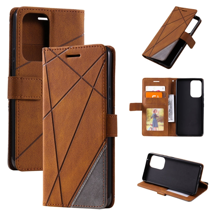 Custodia per telefono in pelle con giunture al tatto, For Samsung Galaxy A03 166mm, For Samsung Galaxy A33 5G, For Samsung Galaxy A73 5G