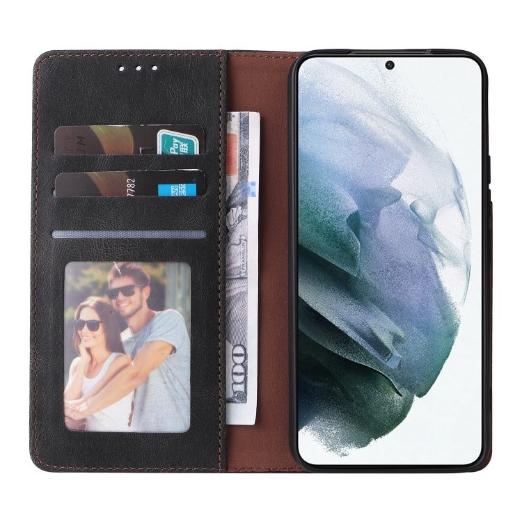 Custodia per telefono in pelle con chiusura a ventosa semplice, For Samsung Galaxy S22 5G, For Samsung Galaxy S22+ 5G, For Samsung Galaxy S22 Ultra 5G, For Samsung Galaxy A13 5G, For Samsung Galaxy A53 5G, For Samsung Galaxy A33 5G