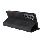 Custodia per telefono in pelle con chiusura a ventosa semplice, For Samsung Galaxy S22 5G, For Samsung Galaxy S22+ 5G, For Samsung Galaxy S22 Ultra 5G, For Samsung Galaxy A13 5G, For Samsung Galaxy A53 5G, For Samsung Galaxy A33 5G