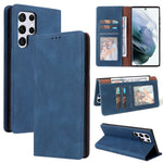Custodia per telefono in pelle con chiusura a ventosa semplice, For Samsung Galaxy S22 5G, For Samsung Galaxy S22+ 5G, For Samsung Galaxy S22 Ultra 5G, For Samsung Galaxy A13 5G, For Samsung Galaxy A53 5G, For Samsung Galaxy A33 5G