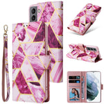 Custodia portafoglio in pelle per Samsung Galaxy A53 5G