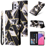 Custodia portafoglio in pelle per Samsung Galaxy A53 5G