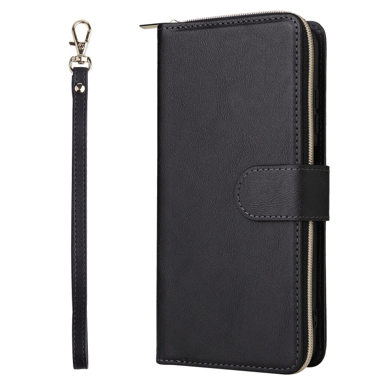 Custodia per cellulare in pelle con cerniera a portafoglio con 9 slot per schede, For Samsung Galaxy A03s EU Version, For Samsung Galaxy A13 5G, For Samsung Galaxy A33 5G, For Samsung Galaxy A53 5G