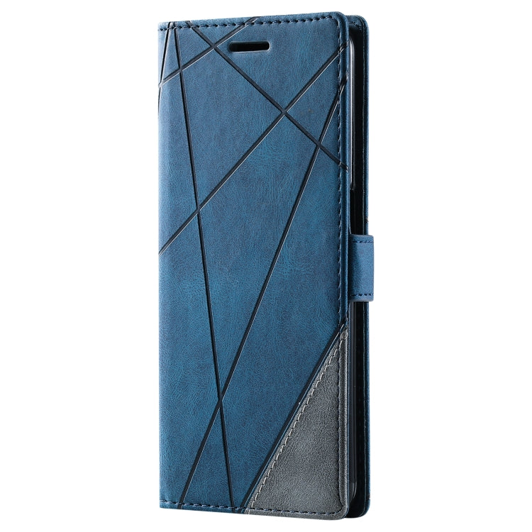 Custodia per telefono in pelle con giunture al tatto, For OPPO A55s 5G