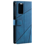 Custodia per telefono in pelle con giunture al tatto, For OPPO A55s 5G