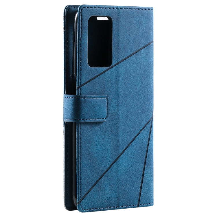 Custodia per telefono in pelle con giunture al tatto, For OPPO A55s 5G