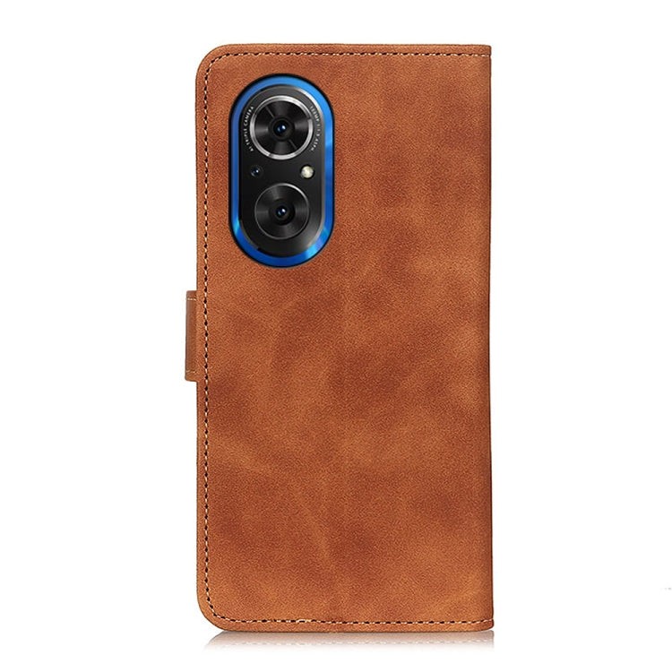 KHAZNEH Custodia per cellulare in pelle con vibrazione orizzontale a trama retrò, For OPPO Realme GT2 Pro, For TCL 30 Z, For Honor 50 SE / Huawei Nova 9 SE, For Xiaomi Poco F4 GT 5G