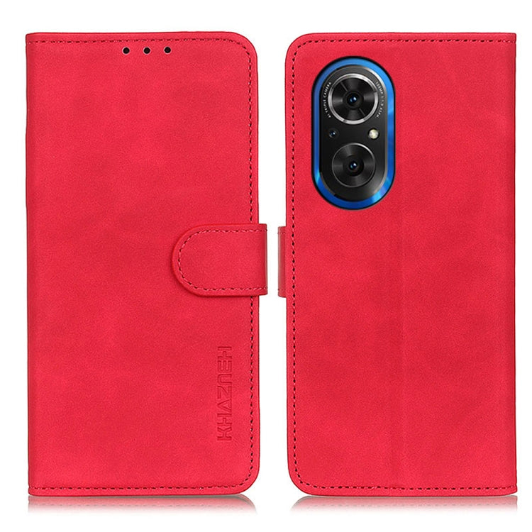 KHAZNEH Custodia per cellulare in pelle con vibrazione orizzontale a trama retrò, For OPPO Realme GT2 Pro, For TCL 30 Z, For Honor 50 SE / Huawei Nova 9 SE, For Xiaomi Poco F4 GT 5G