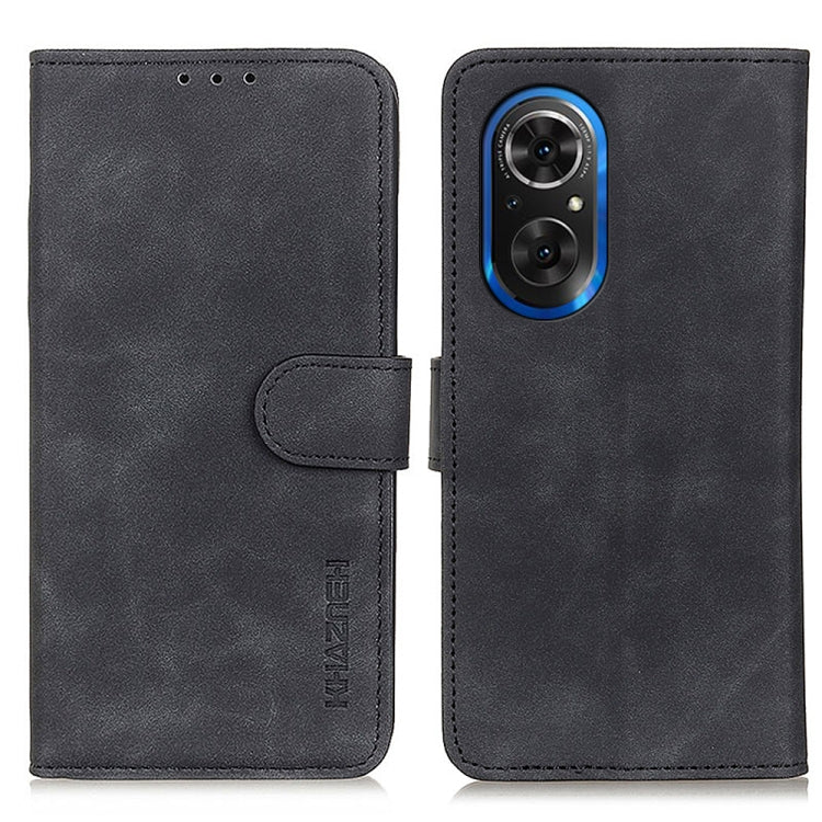 KHAZNEH Custodia per cellulare in pelle con vibrazione orizzontale a trama retrò, For OPPO Realme GT2 Pro, For TCL 30 Z, For Honor 50 SE / Huawei Nova 9 SE, For Xiaomi Poco F4 GT 5G