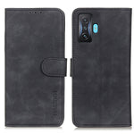 KHAZNEH Custodia per cellulare in pelle con vibrazione orizzontale a trama retrò, For OPPO Realme GT2 Pro, For TCL 30 Z, For Honor 50 SE / Huawei Nova 9 SE, For Xiaomi Poco F4 GT 5G